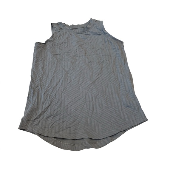 DSG Women’s Movement Tank Blue With Geometric design - Picture 3 of 10